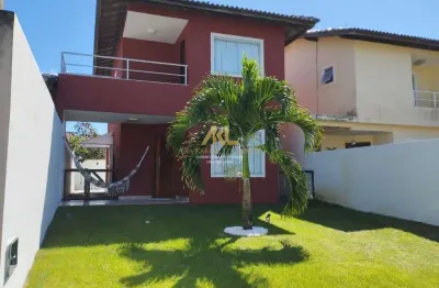 Casa em condomínio fechado com 3 quartos para alugar na sucupió, 1, abrantes, camaçari por r$ 4.500