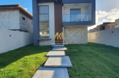 Casa em condomínio fechado com 4 quartos à venda na Rua Sucupió, 1, Abrantes, Camaçari por R$ 1.200.000