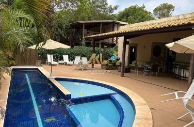 Casa em condomínio fechado com 2 quartos à venda na reserva sapiranga, 10, praia do forte, mata de são joão por r$ 550.000