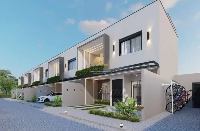 Casa em condomínio fechado com 2 quartos à venda na rua do piruí, 1, arembepe (abrantes), camaçari por r$ 380.000