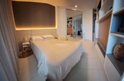 Apartamento com 1 quarto à venda na avenida tancredo neves, 620, caminho das árvores, salvador por r$ 450.000