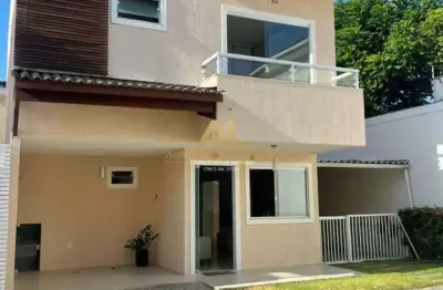Casa em condomínio fechado com 3 quartos à venda na lauro de freitas, bahia, 1, buraquinho, lauro de freitas por r$ 695.000