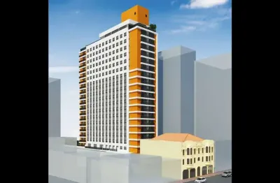 Apartamento com 1 quarto à venda na rua riachuelo, 110, centro, curitiba, 31 m2 por r$ 320.000