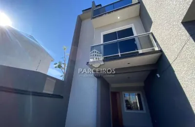 Casa com 2 quartos à venda na rua doutor josé de almeida pimpão, sítio cercado, curitiba, 77 m2 por r$ 450.000