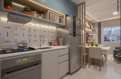 Casa com 2 dormitórios à venda,42.42 m , estados, fazenda rio grande - pr