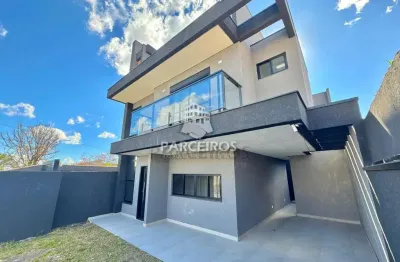 Casa com 3 quartos à venda na rua leonídio balaban, pinheirinho, curitiba, 143 m2 por r$ 840.000