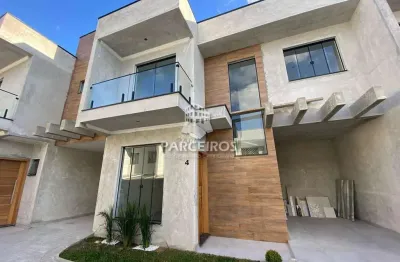 Casa com 3 quartos à venda na rua pedro frederico voluz, pinheirinho, curitiba, 106 m2 por r$ 620.000