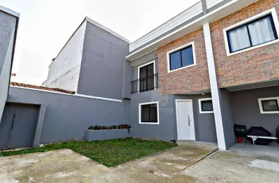 Sobrado em condominio fechado com 3 quatos para alugar, 87m² por r$ 3.000+taxas - xaxim - curitiba/pr