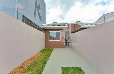 Casa com 2 dormitórios à venda, 42 m² por r$ 279.000,00 - ganchinho - curitiba/pr