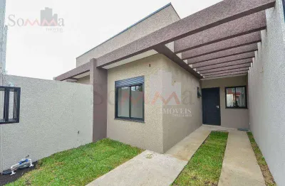 Casa com 3 dormitórios à venda, 59 m² por r$ 479.000,00 - sítio cercado - curitiba/pr