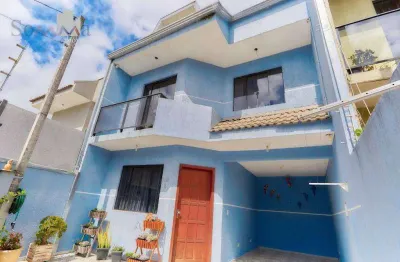 Sobrado com 3 dormitórios à venda, 112 m² por r$ 460.000,00 - sítio cercado - curitiba/pr