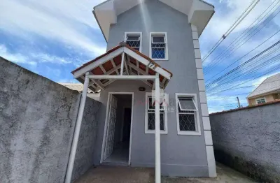 Sobrado com 2 dormitórios para alugar, 43 m² por r$ 2.000/mês+taxas - sítio cercado - curitiba/pr
