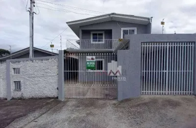 Sobrado com 4 dormitórios para alugar por r$ 3.000,00/mês + taxas - sítio cercado - curitiba/pr