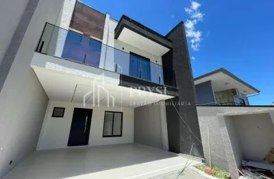 Amplo sobrado com 3 dormitórios  sendo 3 suítes venda, 177 m² por r$ 1.249.000 - cruzeiro - são josé dos pinhais/pr