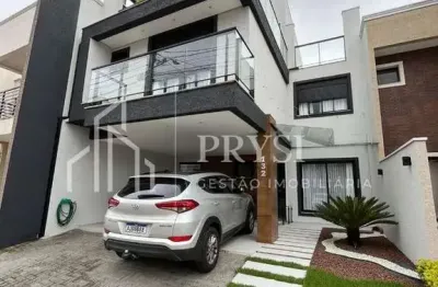 Sobrado com 4 dormitórios à venda, 175 m² por r$ 1.080.000,00 - costeira - são josé dos pinhais/pr