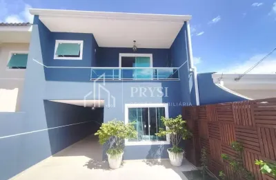 Sobrado com 3 dormitórios à venda, 137 m² por r$ 869.000,00 - afonso pena - são josé dos pinhais/pr