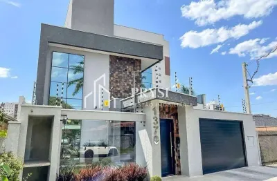 Triplex com 5 dormitórios à venda, 475 m² por r$ 4.690.000,00 - são pedro - são josé dos pinhais/pr