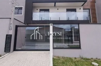 Sobrado com 3 dormitórios à venda, 162 m² por r$ 1.139.000,00 - cruzeiro - são josé dos pinhais/pr