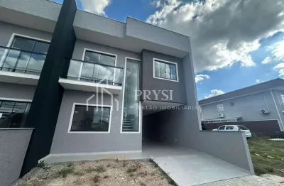 Sobrado com 3 dormitórios à venda, 136 m² por r$ 750.000,00 - costeira - são josé dos pinhais/pr