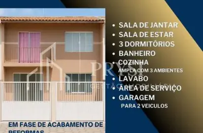 Sobrado com 3 quartos para locação na rua josé hauer-uberaba