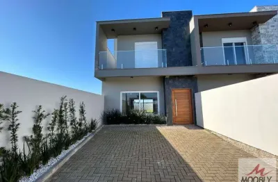 Sobrado novo a venda bairro: bela vista em estancia velha-rs.