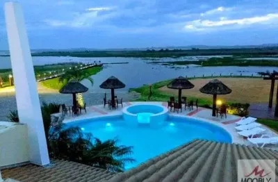 Vende-se excelente lote de terreno no condominio fechado com vida nautica