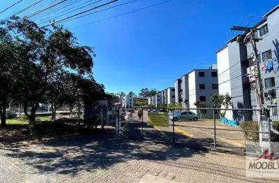 Apartamento com dois quartos semi mobiliado a venda no residencial alcantara, nh