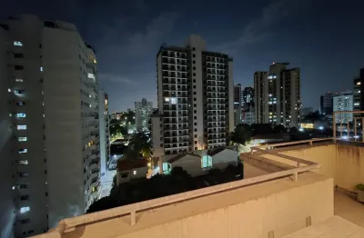 Lindíssima cobertura!!! toda mobiliada! com 109 metros quadrados!