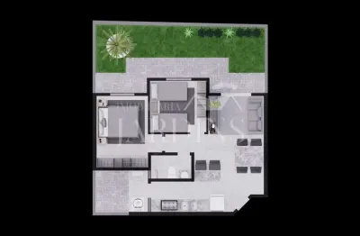 Apartamento com 2 quartos à venda na Rua Inacia Valim Rossi, 293, Jardim Santa Cecília, Campina Grande do Sul