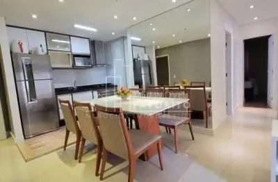 Vende-se apartamento mobiliado de 3 dormitórios, condomínio vista centrale.