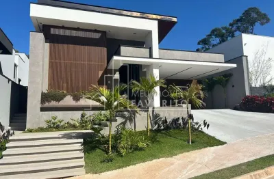 Casa à venda com 3 suítes térrea 350m  - condomínio reserva marajoara