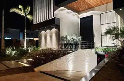 Casa mobiliada - condomínio ibi aram, itupeva sp, 5 suítes - 440m  - r 4.790.000