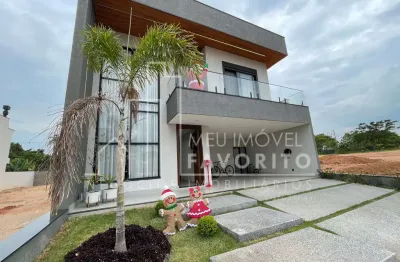 Casa a venda com 4 suítes - condomínio campos de medeiros - 265m