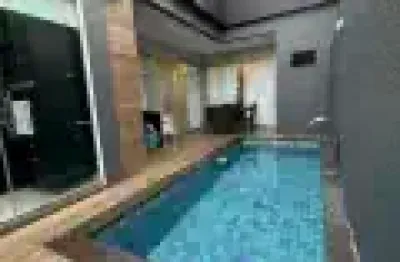 Passaredo, fino acabamento, térrea, 200m2, 3 suítes, piscina, churrasqueira,  4 vagas, financia