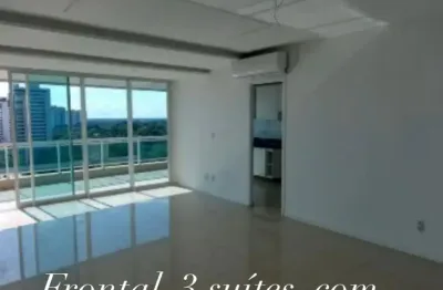 Cond reserva morada, ponta negra, 281m2, 2 pisos, 4 suítes, toda mobiliada com área goumert