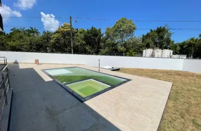 Dceito/parcelo ponta negra ii, térrea, 300m2 de area construía, 3 suítes , pisci negra - manaus - am