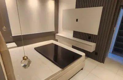 Dom pedro. cond. ocean park. alugo apto 100% mobiliado com 3 quartos sendo 1 suite, andar alto.