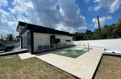 Dceito/parcelo ponta negra ii, térrea, 300m2 de area construía, 3 suítes , pisci negra - manaus - am