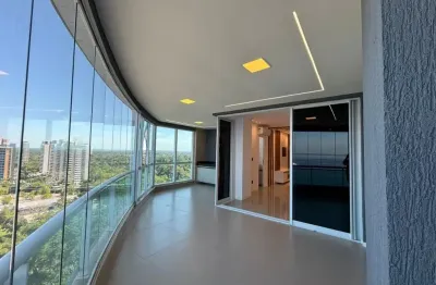 Condominio vision, a melhor vista do rio negro 157m2, 3 suítes, mobiliado, todo climatizado, andar b