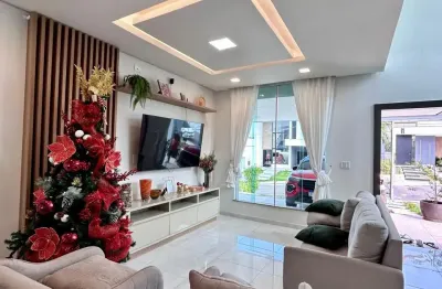 Morada dos passaros. alugo casa  100% mobilaida com 3 quartos sendo 1 suite, salapara 2 ambientes.