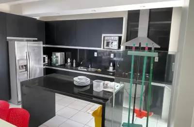 Nossa senhora das graças. cond. di cavalvante, alugo apato mobiliado com 130m2, 3 suites andar alto.