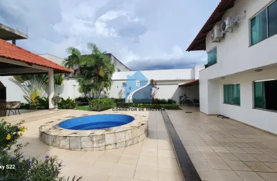 Cond. ponta negra i – alugo casa com 215m², 3 suítes + escritório, sala para 2 ambientes e 4 vagas.