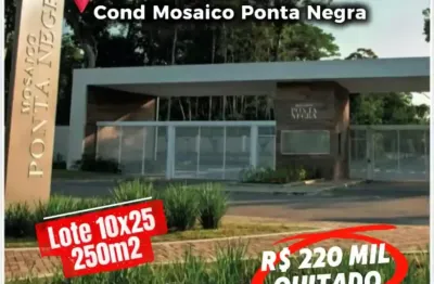 Terreno em condomínio fechado à venda na Avenida Rio Jutaí, 8745, Nossa Senhora das Graças, Manaus