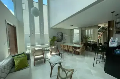 Condominio renassance casa duplex de alto padrão com 300m² 3 suítes amplas e climatizadas,