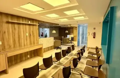 Atlantic tower medical , 260m2, andar alto, 100% mobiliado e todo climatizado