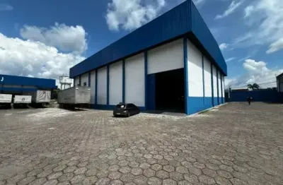 Galpão no coroado, cond. fechado, 1.200m2, 10 metros pé direito, r$ 80 mil