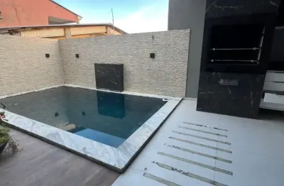 Nova esperança — vende/aluga casa duplex com 3 quartos (1 suíte), piscina e churrasqueira, 2 vagas