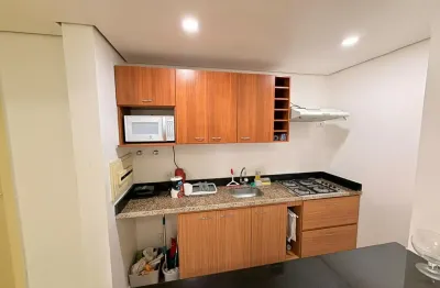 Flat adrianópolis, mobiliado, sala 2 ambientes, 1 quarto, cozinha