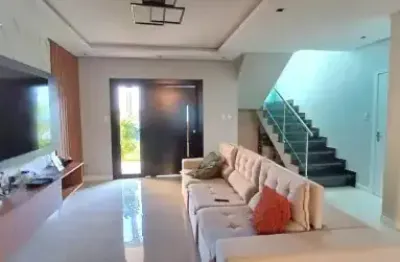 Ponta negra. cond. morada dos passaros, casa duplex com 4 suites, sala para 3 ambientes e 4 vagas.