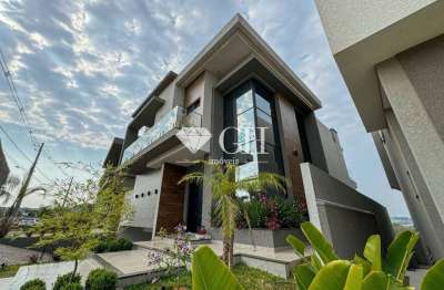 Casa em condomínio fechado com 3 quartos à venda na Rua João Silvio de Lara Machado, Jardim Carvalho, Ponta Grossa